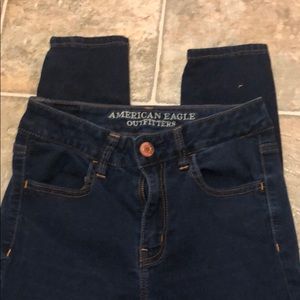 Hi-Rise crop jeggings from American Eagle